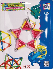 Конструктор магнитный "Фигуры 2", 29 элементов (Kribly Boo, 1362)	